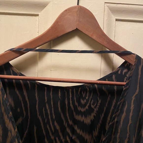 Parker animal print mini dress, 100%silk, excellent Condition, small size - Picture 10 of 16